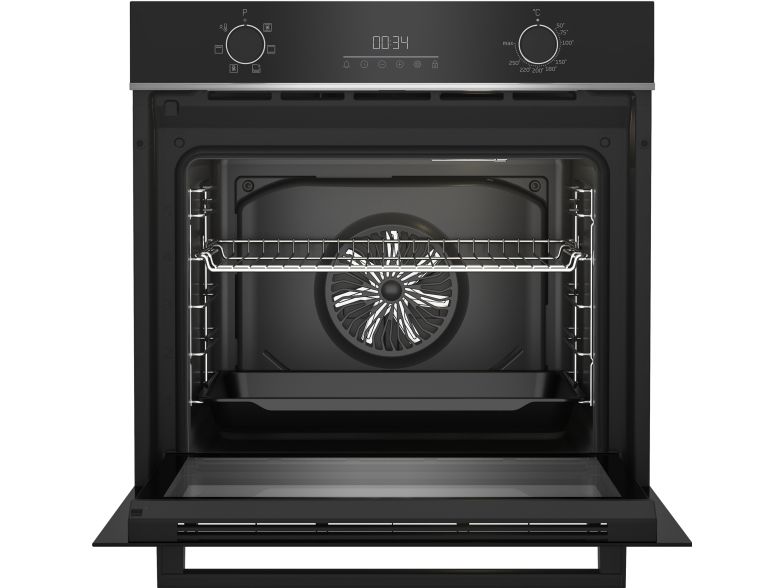 Beko BBIE17301BD, Medium, Elektrisk ovn, 72 L, 2400 W, 72 L, Blæsertvungen billede 4