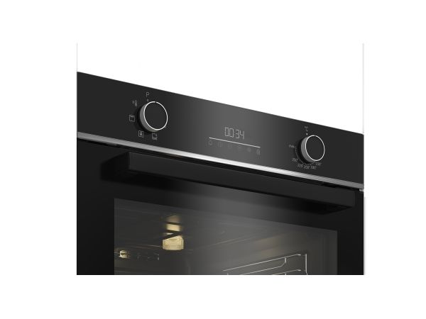 Beko BBIE17301BD, Medium, Elektrisk ovn, 72 L, 2400 W, 72 L, Blæsertvungen billede 3