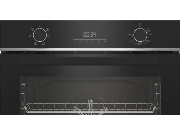Beko BBIE17301BD, Medium, Elektrisk ovn, 72 L, 2400 W, 72 L, Blæsertvungen billede 2
