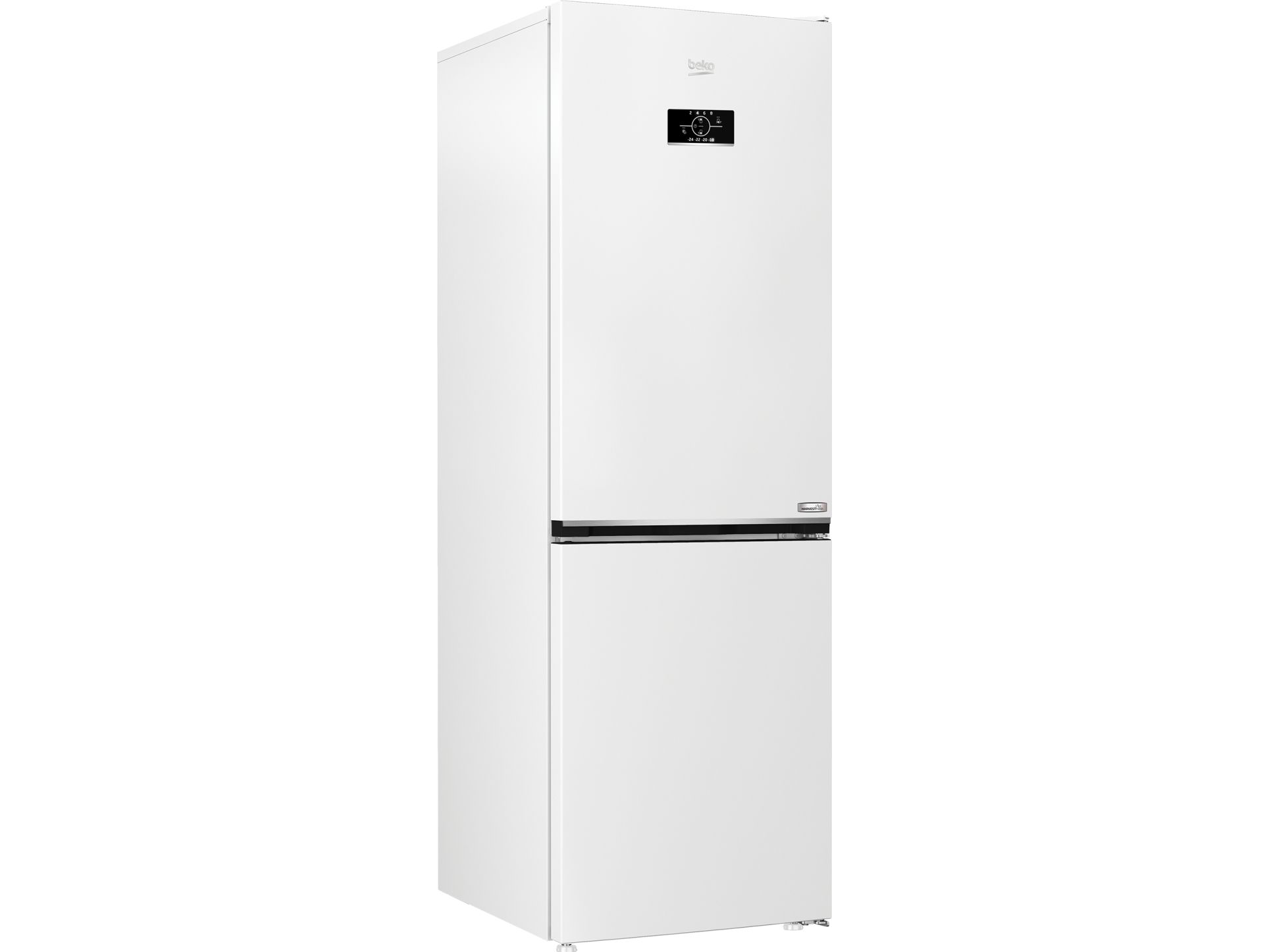 Beko B3RCNA364HW, 316 L, SN-T, 6 kg/24t, E, Frisk zone, aflukke, Hvid billede 2