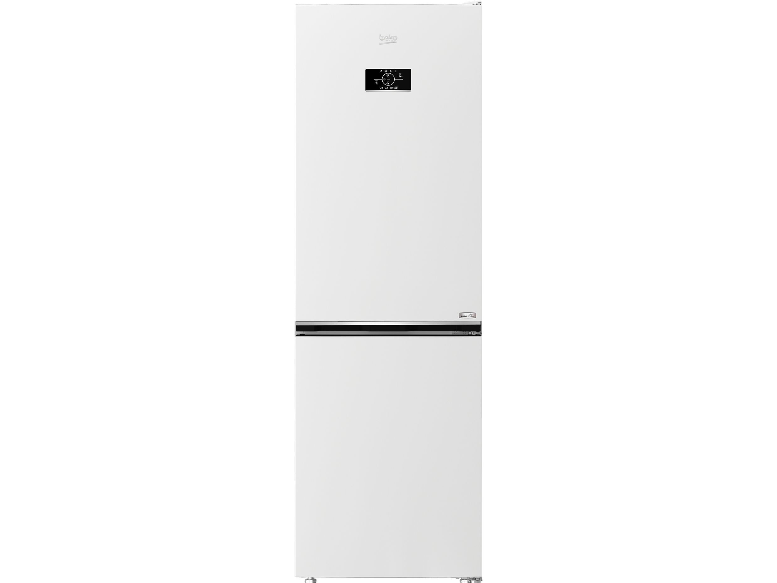 Beko B3RCNA364HW, 316 L, SN-T, 6 kg/24t, E, Frisk zone, aflukke, Hvid