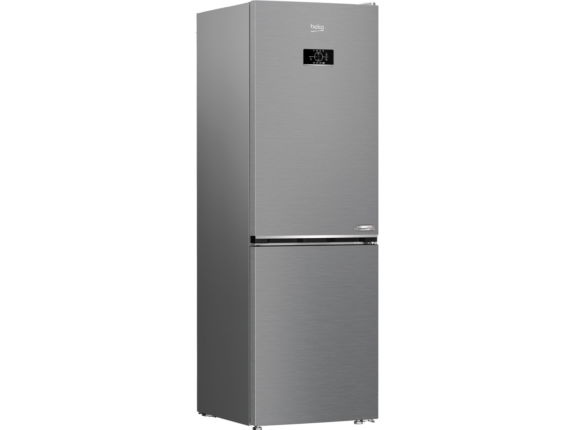 Beko B3RCNA364HXB, 316 L, SN-T, 6 kg/24t, E, Frisk zone, aflukke, Platin billede 2
