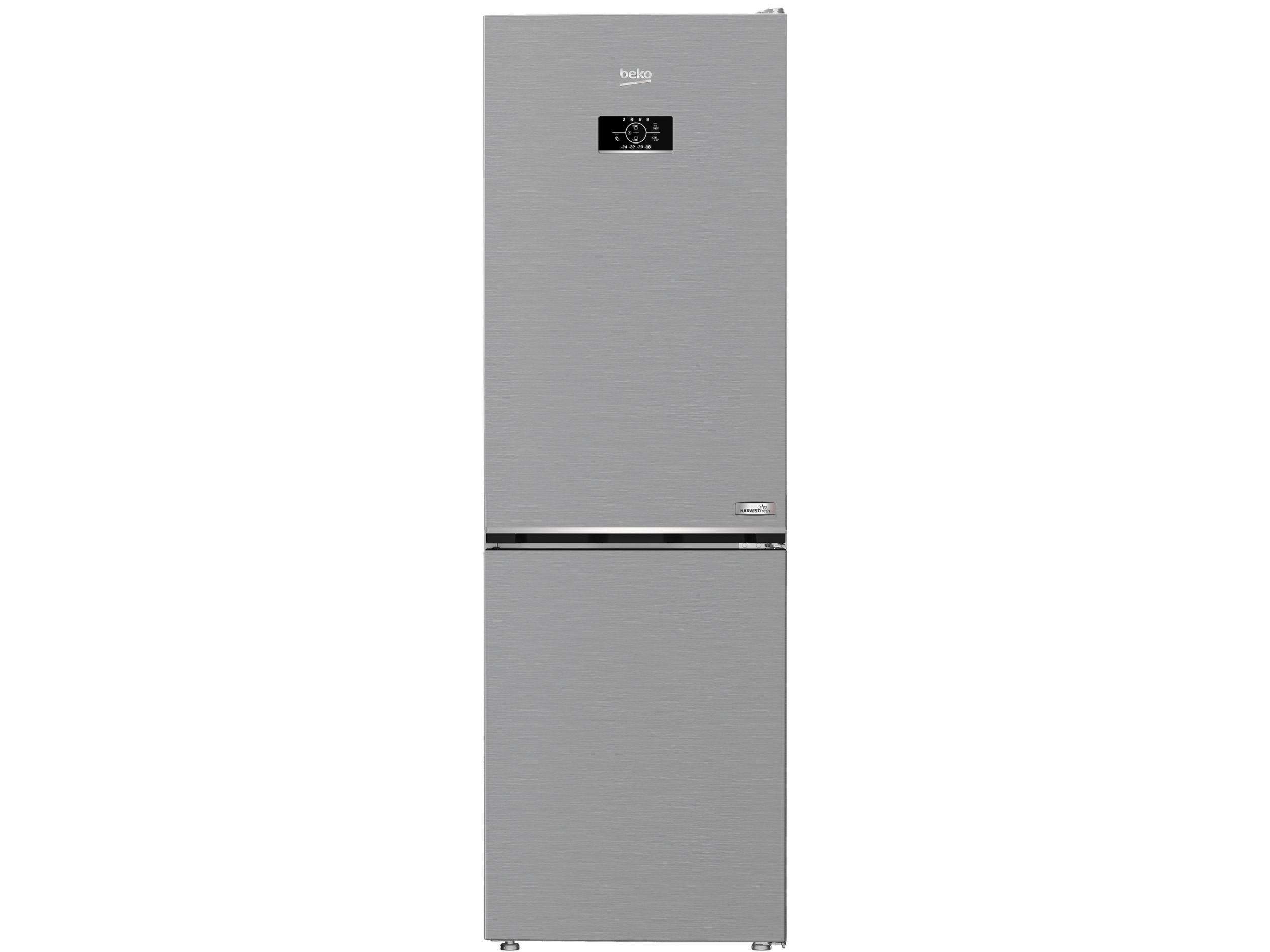 Beko B3RCNA364HXB, 316 L, SN-T, 6 kg/24t, E, Frisk zone, aflukke, Platin