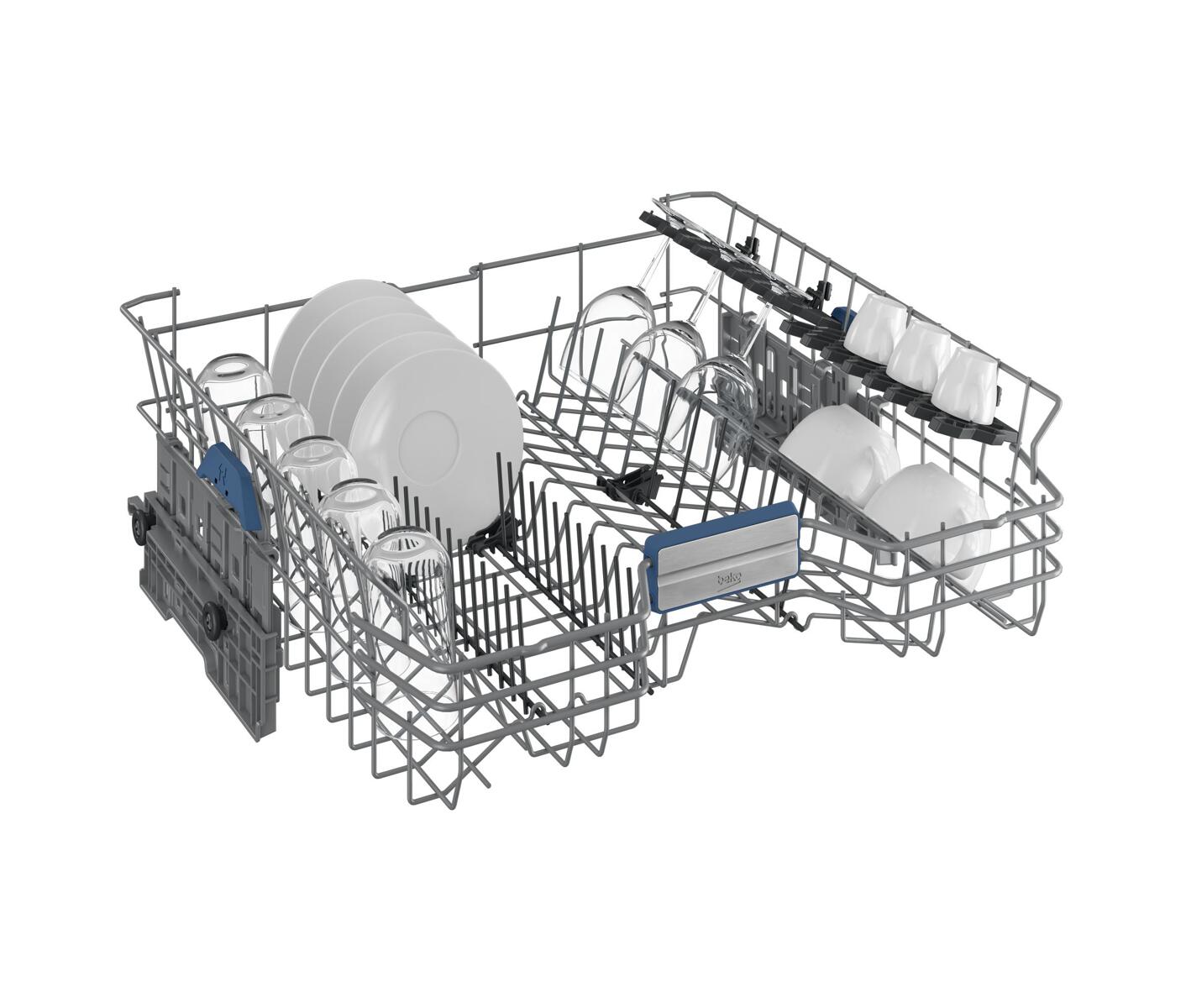 Beko BDUN38641WD Opvaskemaskine billede 7