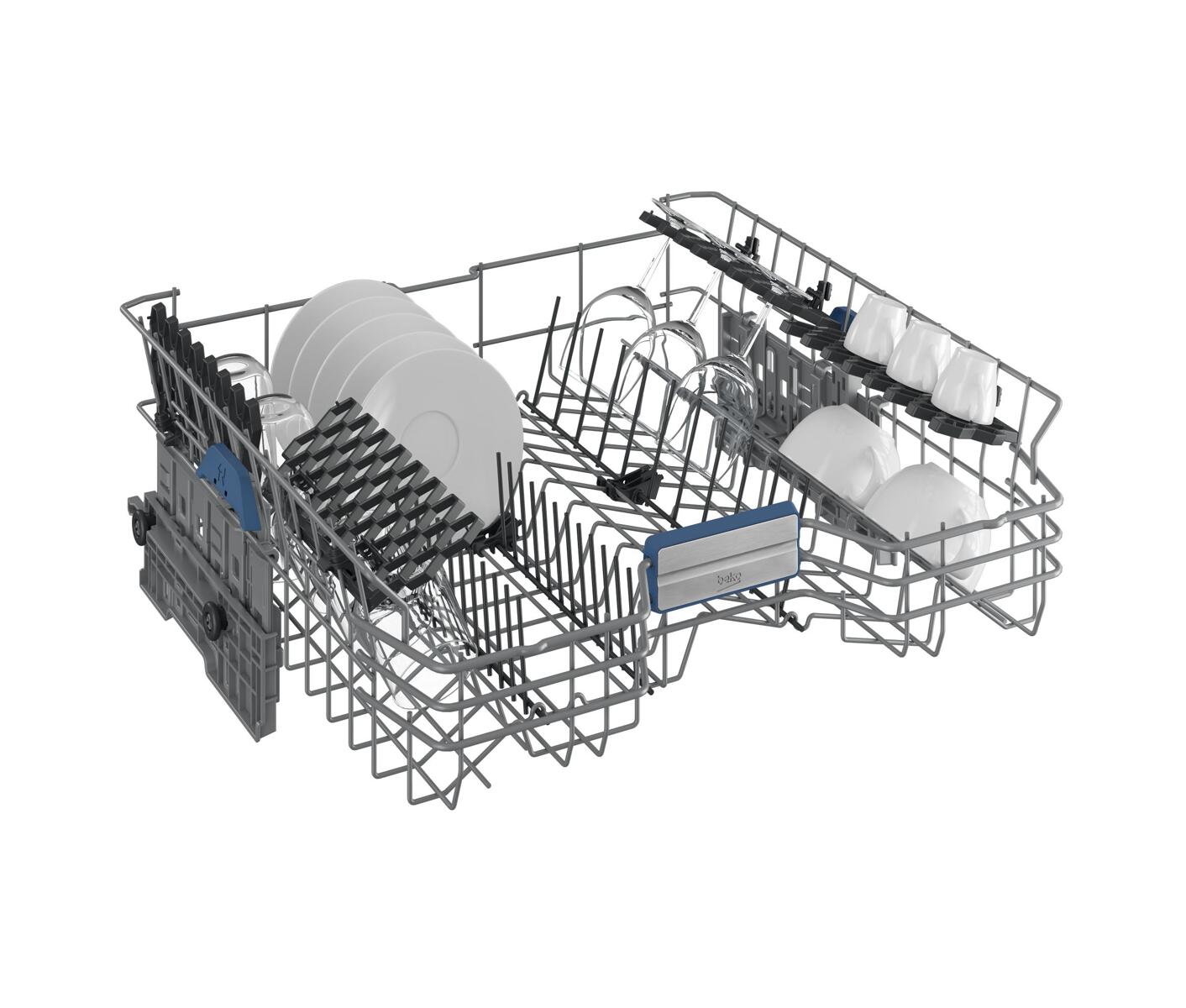 Beko BDIN38641D Integrerbar Opvaskemaskine billede 4