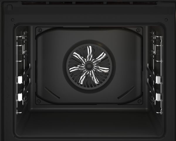 Beko BBUM12341XE, Zone induktionskogeplade, 4 zone(s), Glas, Sort, Berøring, Rund billede 4