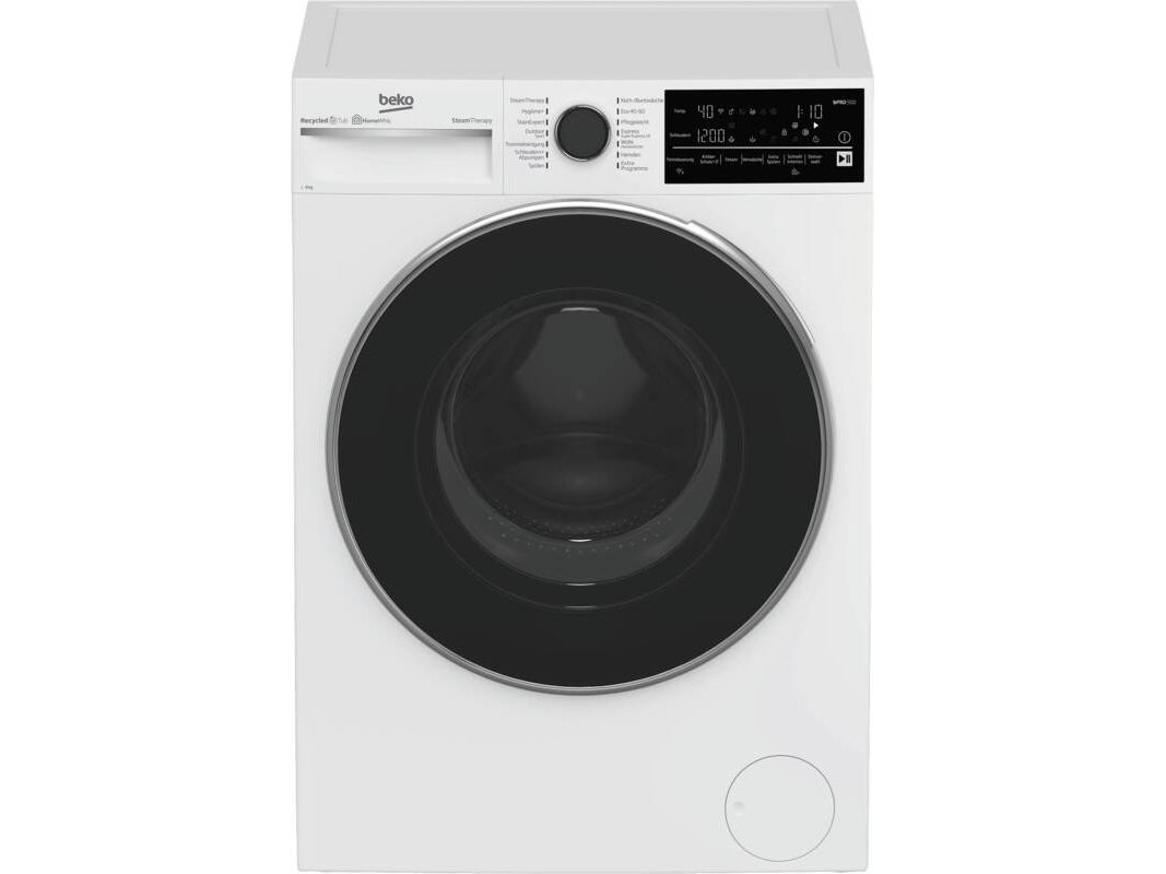Beko B5WFT78410W, Front-læsning, 8 kg, B, 72 dB, 1400 rpm, A billede 1