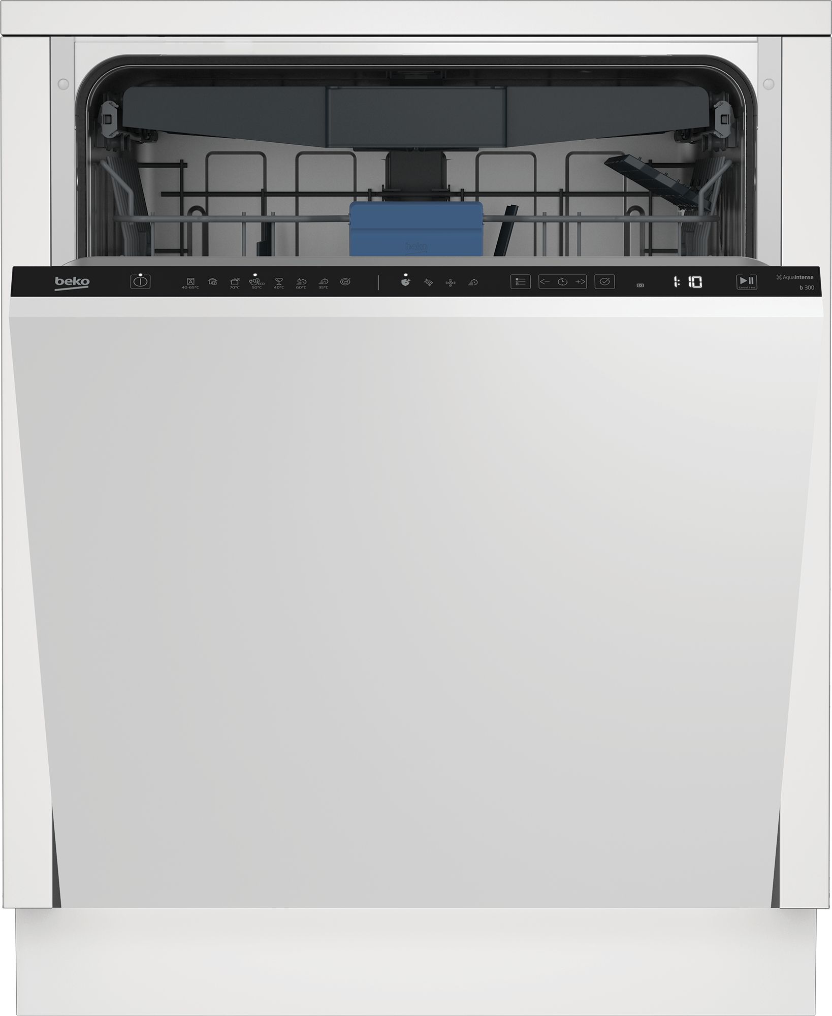 Beko BDIN38641Q - Opvaskemaskine - Sort billede 1