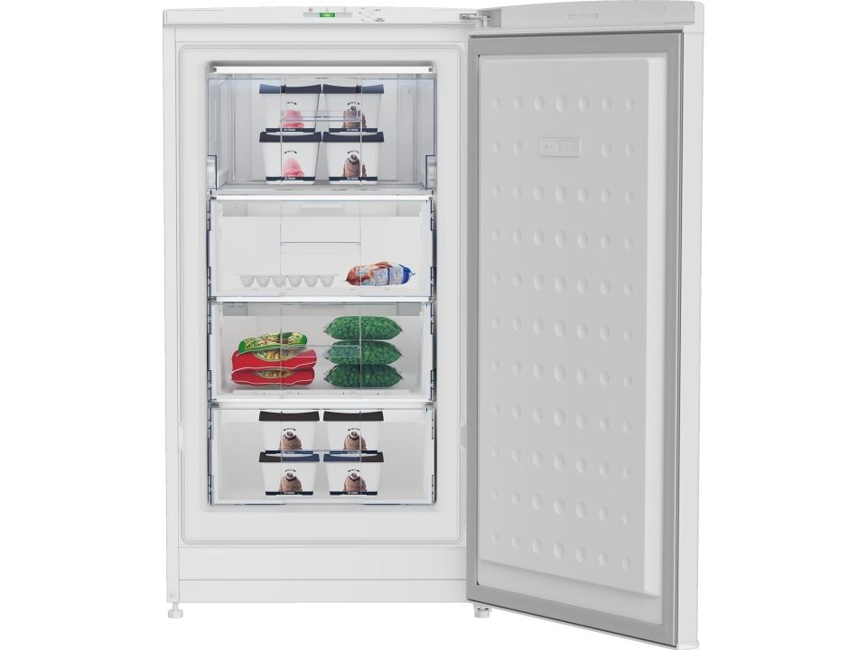 Beko FSE13040N, 117 L, 5,4 kg/24t, SN-T, 38 dB, E, Hvid billede 3