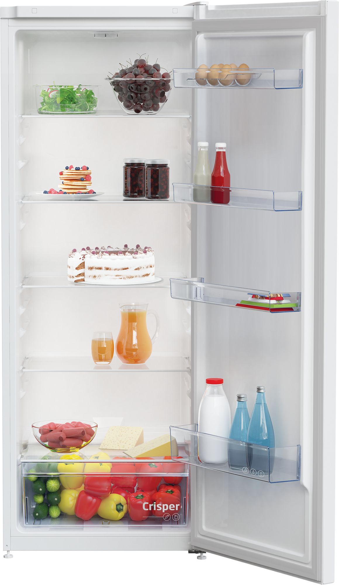 Beko RSSE265K40WN, 252 L, SN-T, 38 dB, E, Hvid billede 3