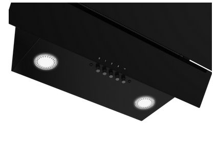 Beko BHCA62422BBH, 400 m³/t, Aftræk/Recirkulerende, C, A, E, 59 dB