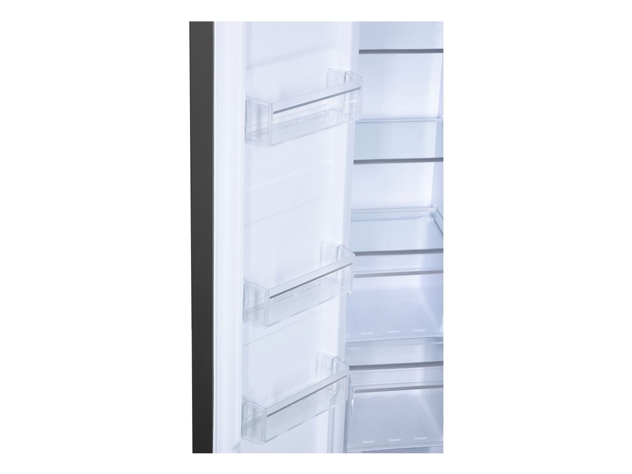 Beko GNO5322XPN, Fritstående, Amerikansk dør, Rustfrit stål, 532 L, SN-T, C