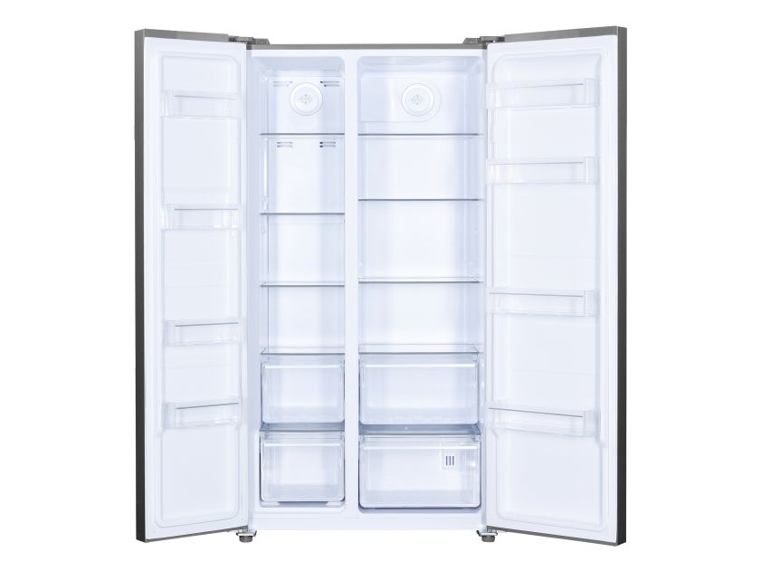 Beko GNO5322XPN, Fritstående, Amerikansk dør, Rustfrit stål, 532 L, SN-T, C