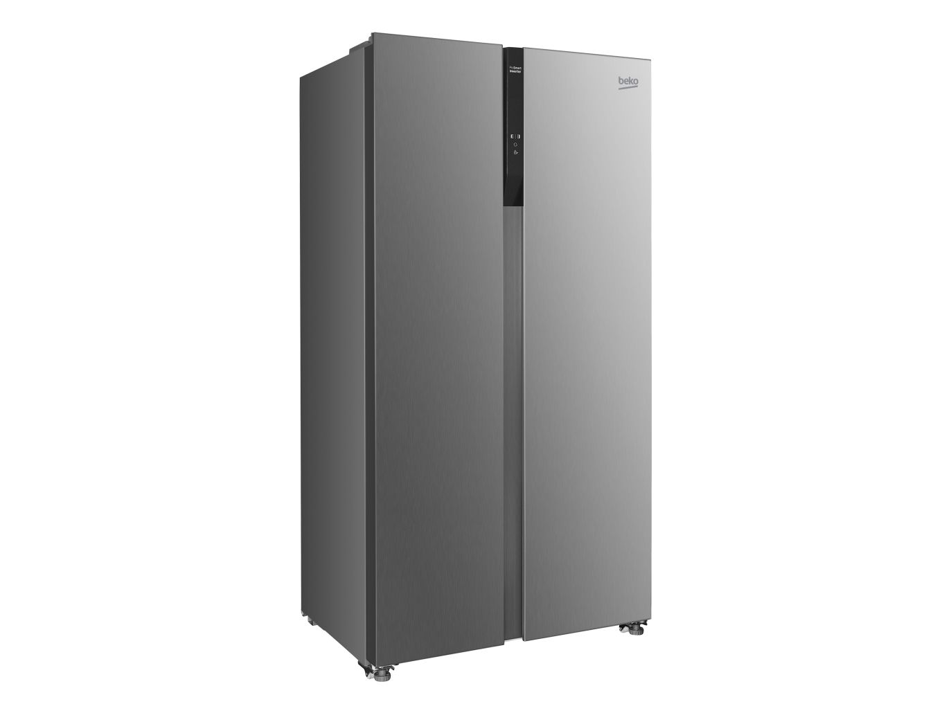 Beko GNO5322XPN, Fritstående, Amerikansk dør, Rustfrit stål, 532 L, SN-T, C