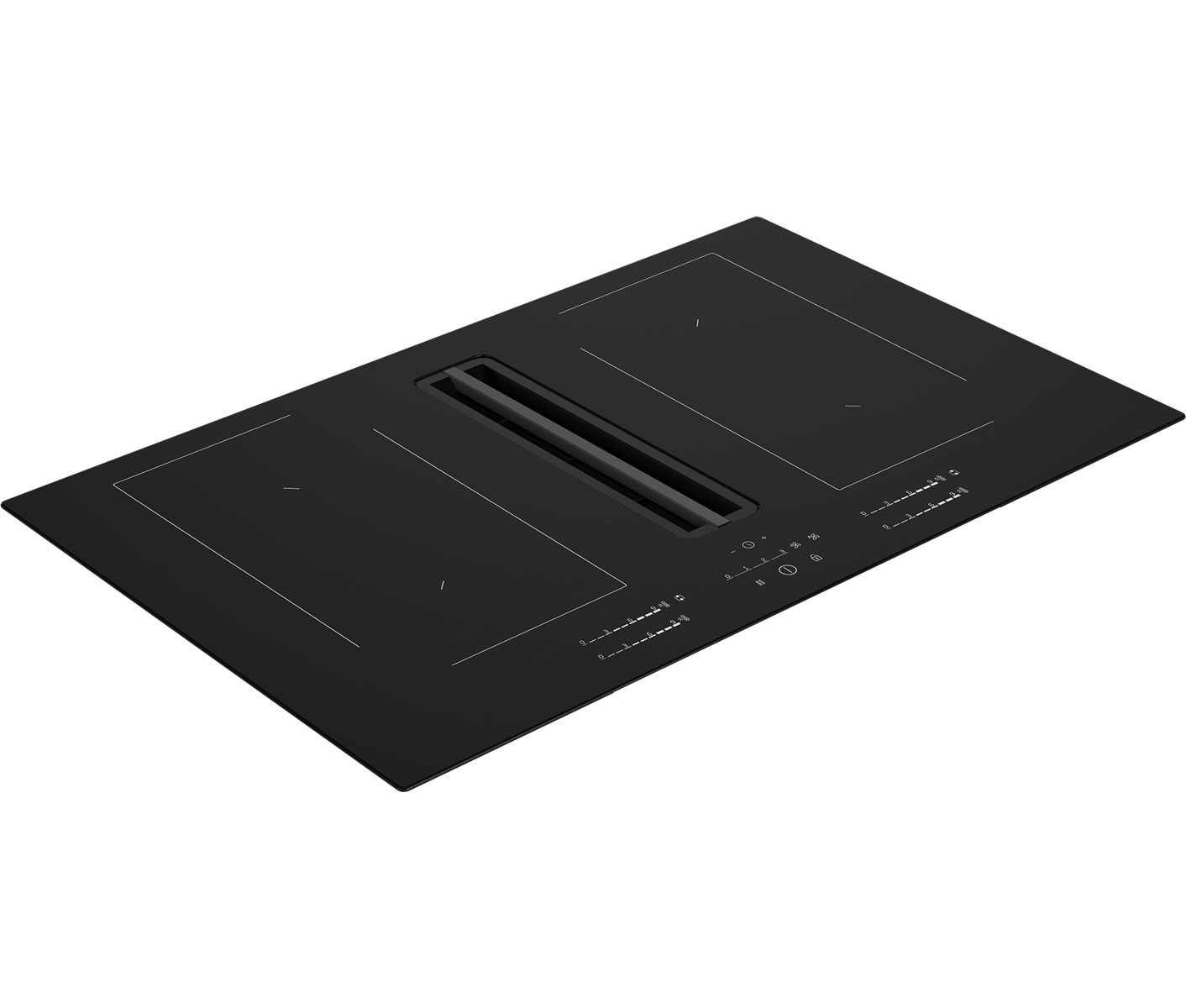 Blomberg MHX741710N Kogeplade Med Indbygget Emhætte billede 2