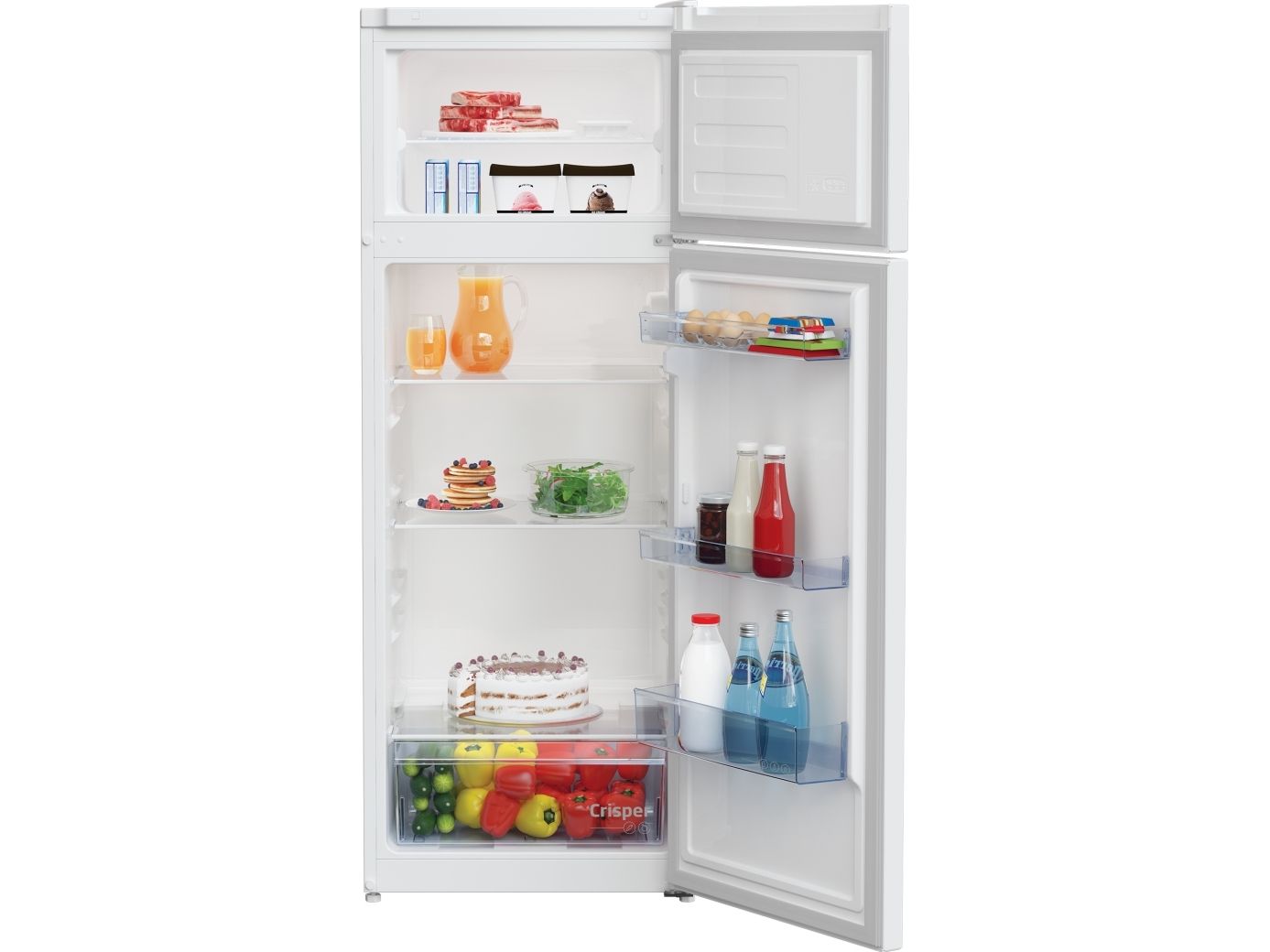Beko RDSA240K40WN, 223 L, SN-ST, 37 dB, 2,1 kg/24t, E, Hvid