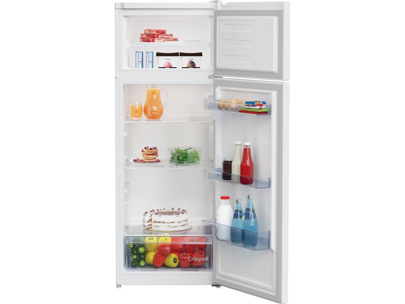 Beko RDSA240K40WN, 223 L, SN-ST, 37 dB, 2,1 kg/24t, E, Hvid