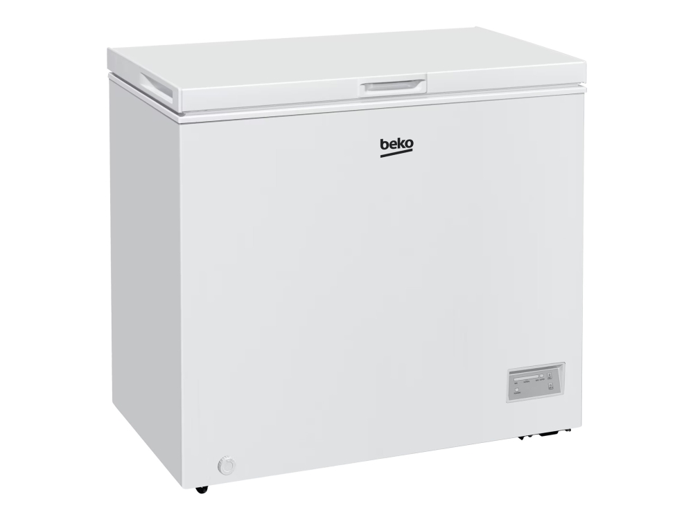Beko CF200EWN - Kumme - bredde: 90.6 cm - dybde: 54.5 cm - højde: 84.5 cm - 198 liter - Klasse E - hvid