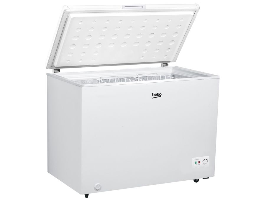Beko CF316EWN - Kumme - bredde: 112 cm - dybde: 70 cm - højde: 84.5 cm - 308 liter - Klasse E - hvid