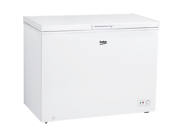 Beko CF316EWN - Kumme - bredde: 112 cm - dybde: 70 cm - højde: 84.5 cm - 308 liter - Klasse E - hvid