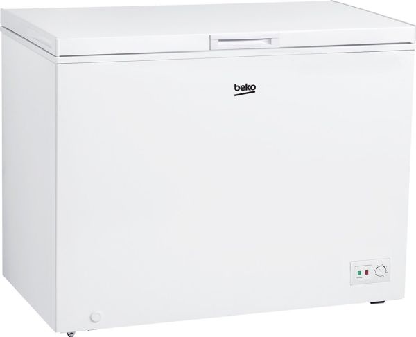 Beko CF316EWN - Kumme - bredde: 112 cm - dybde: 70 cm - højde: 84.5 cm - 308 liter - Klasse E - hvid