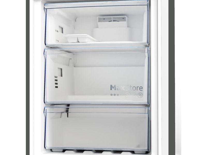 Beko B5RCNA366HG, 316 L, SN-T, 6 kg/24t, C, Frisk zone, aflukke, Grå