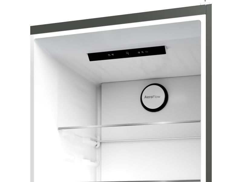Beko B5RCNA366HG, 316 L, SN-T, 6 kg/24t, C, Frisk zone, aflukke, Grå