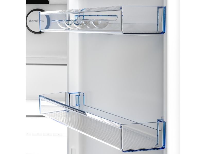 Beko B5RCNA366HG, 316 L, SN-T, 6 kg/24t, C, Frisk zone, aflukke, Grå