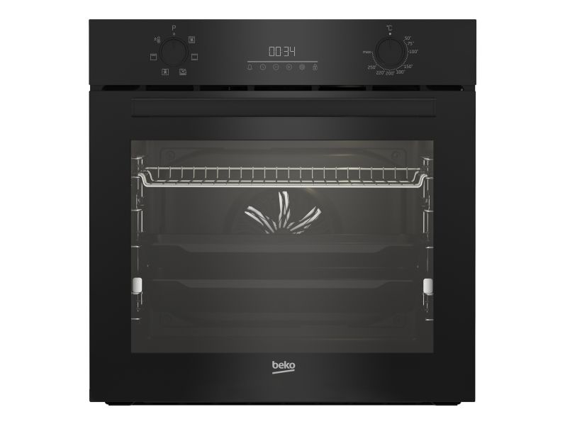 Beko BBIE123001BD, Medium, Elektrisk ovn, 72 L, 2400 W, 72 L, Damp
