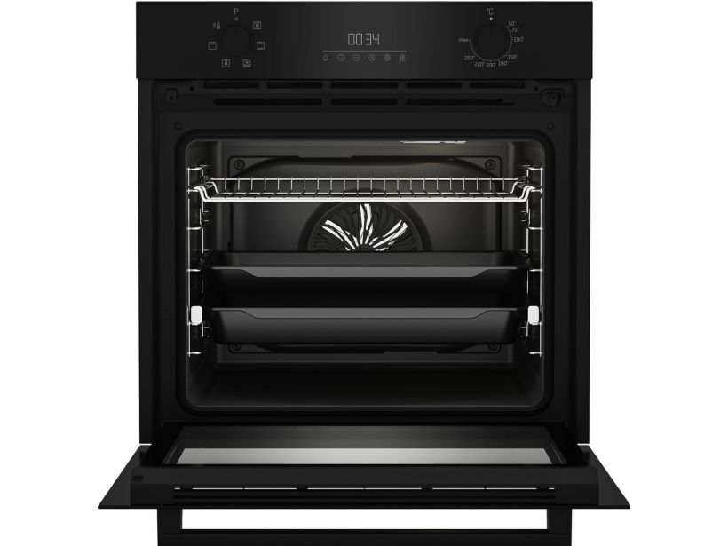 Beko BBIE123001BD, Medium, Elektrisk ovn, 72 L, 2400 W, 72 L, Damp