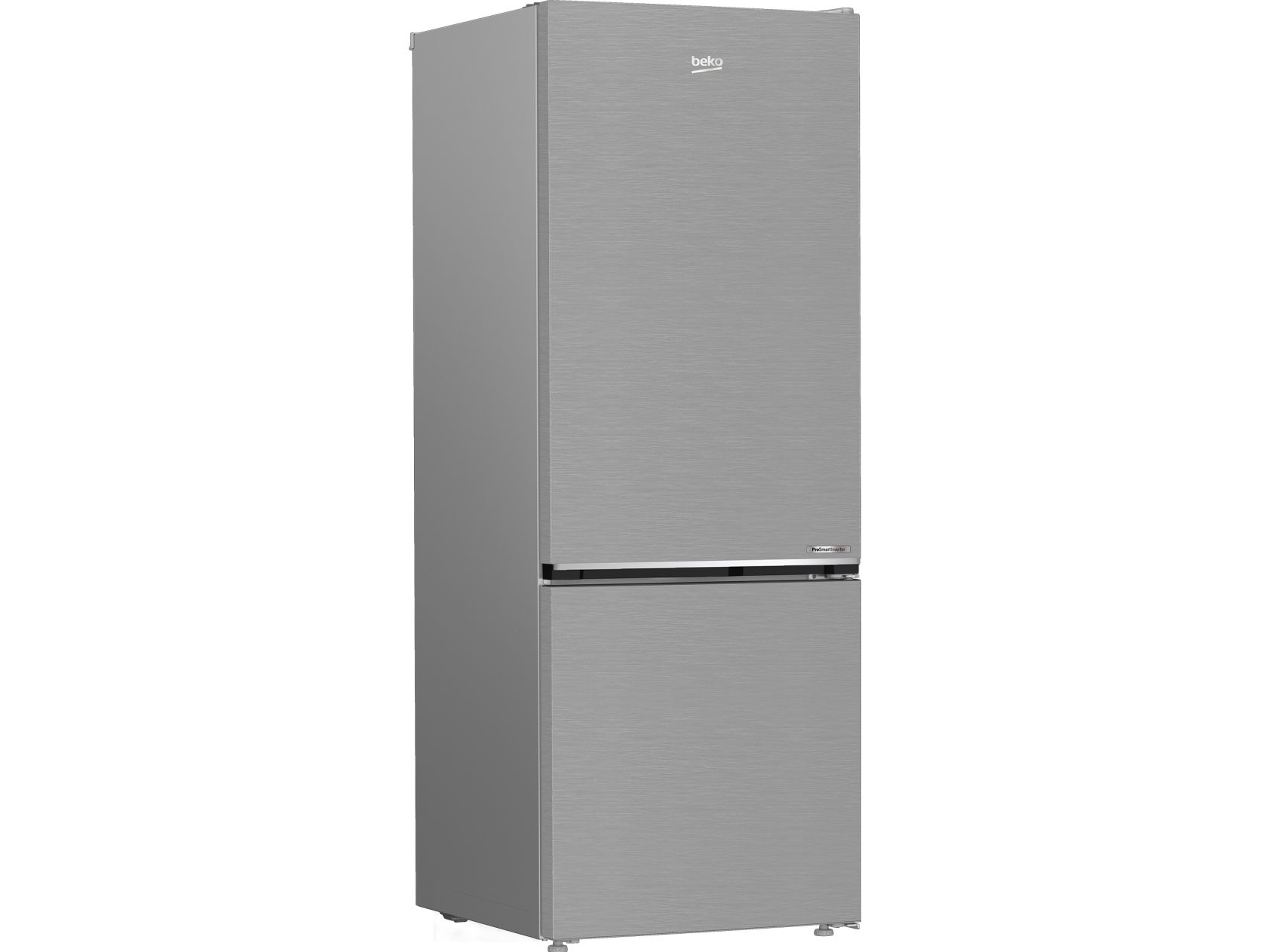 Beko B3RCNE564HXB, 490 L, SN-T, 7,8 kg/24t, E, Frisk zone, aflukke, Sølv