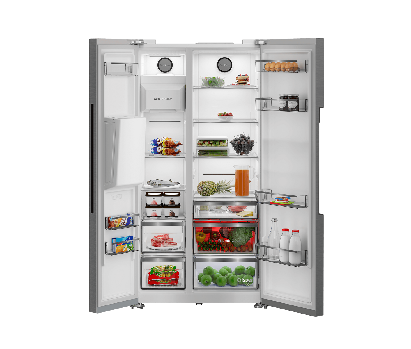 Blomberg KWN2400XN Amerikanerkøleskab billede 4