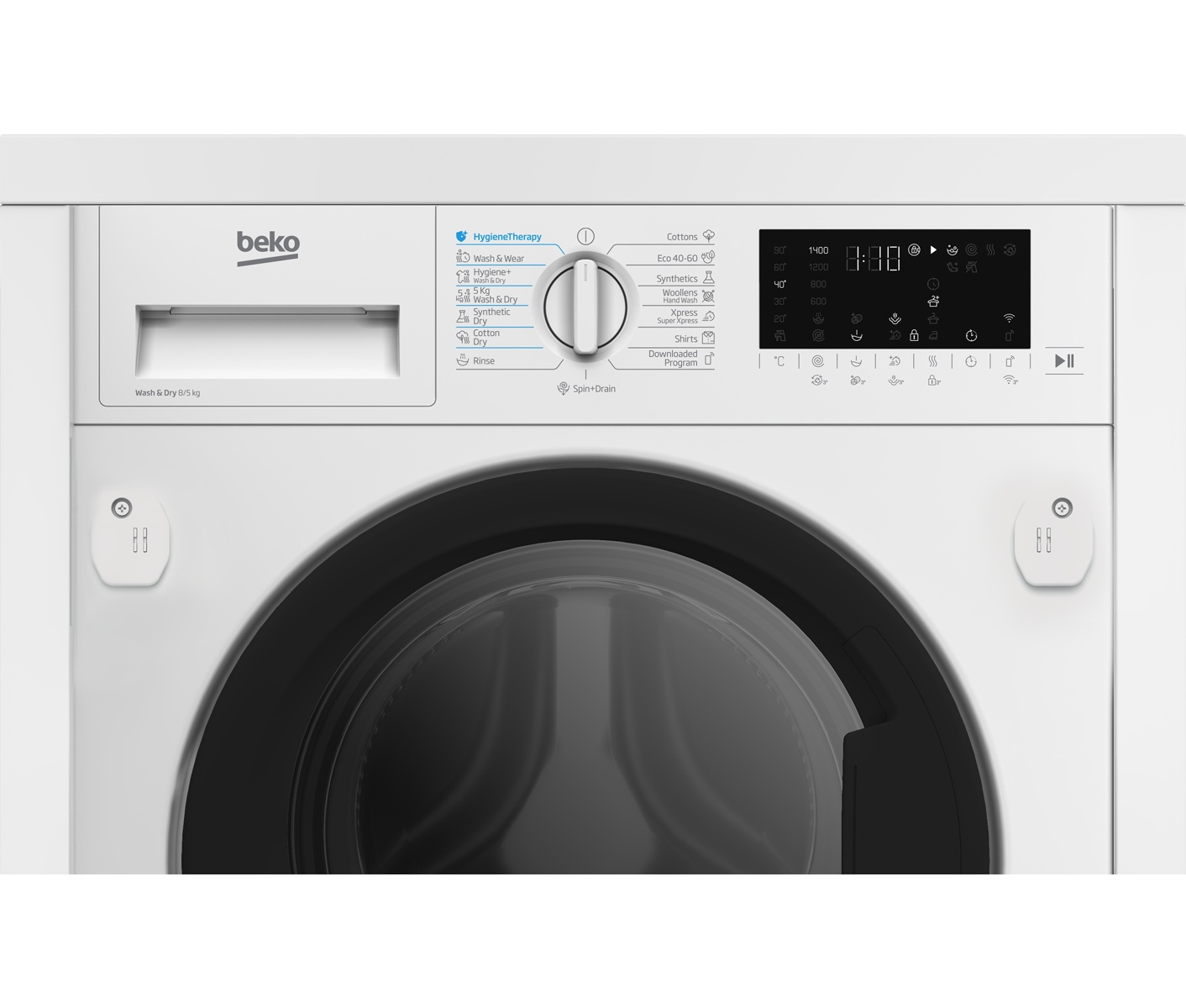 Beko BI5DBT68447W Vaske-tørremaskine billede 3