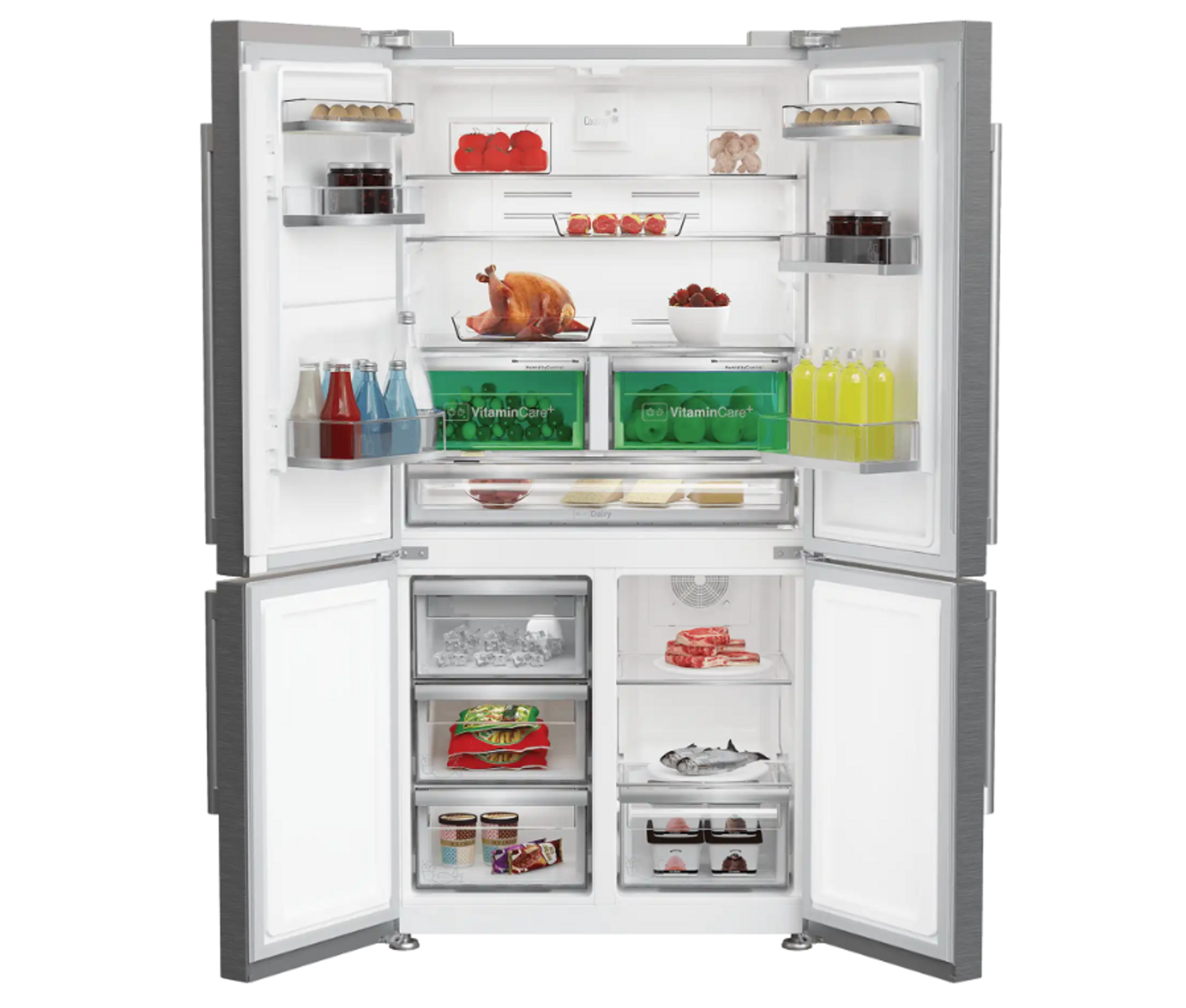 Blomberg KQD1254XN Amerikanerkøleskab billede 5