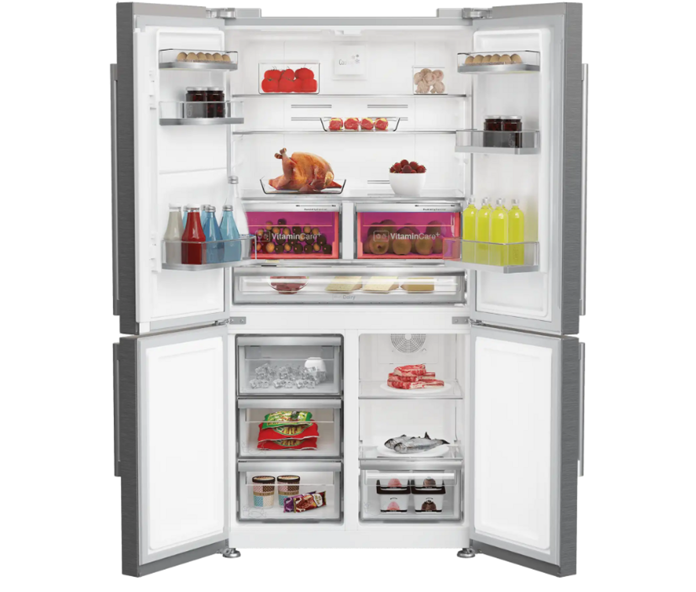 Blomberg KQD1254XN Amerikanerkøleskab billede 2