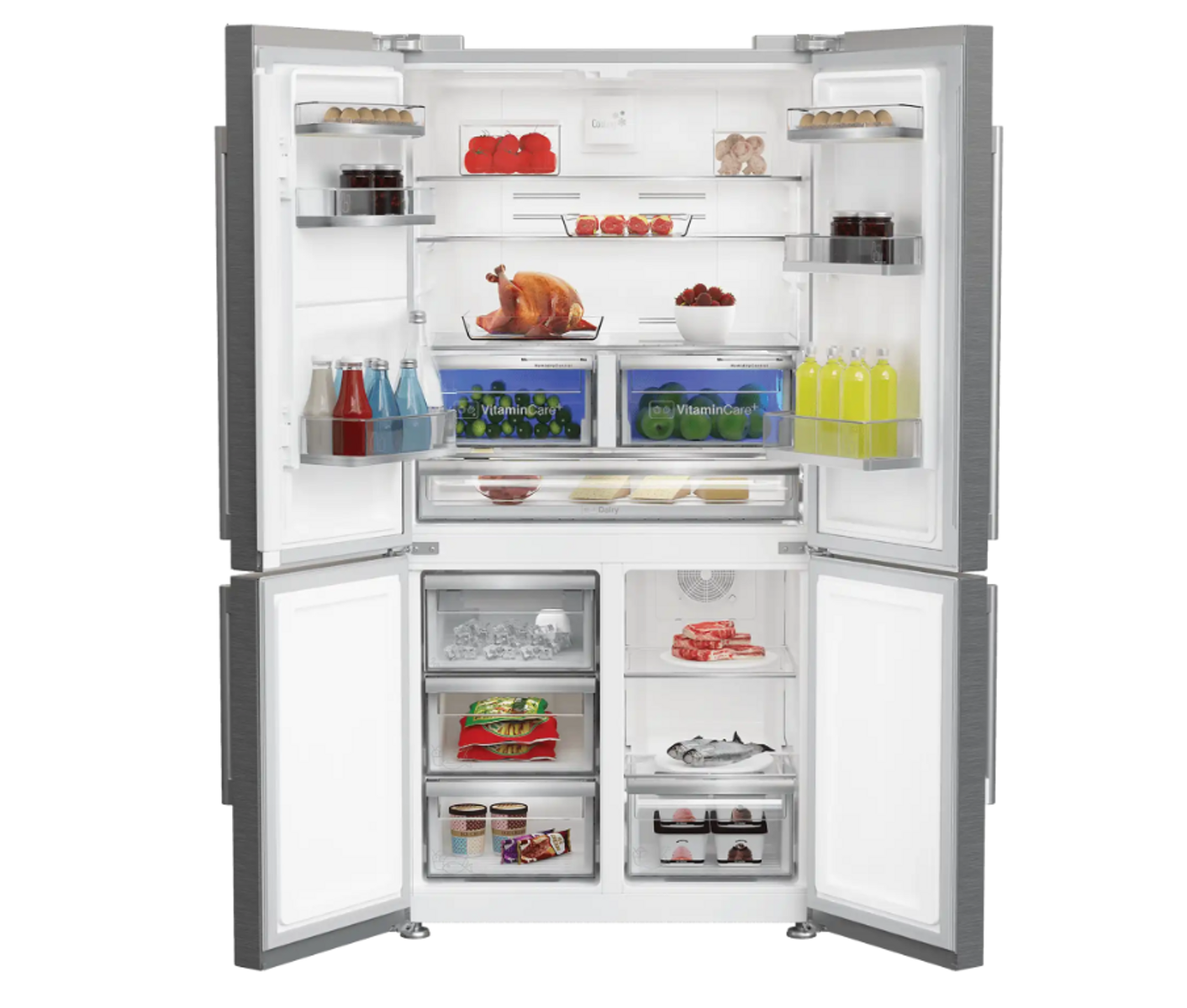 Blomberg KQD1254XN Amerikanerkøleskab billede 3