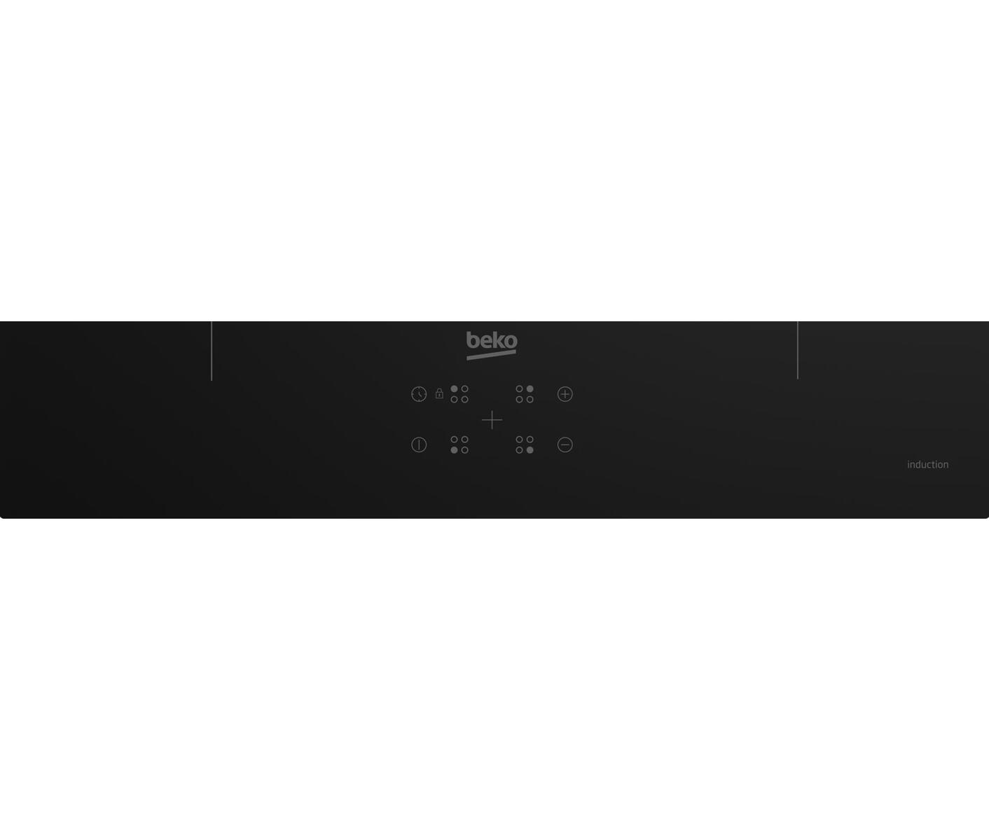 Beko HII64400QT Induktionskogeplade billede 5