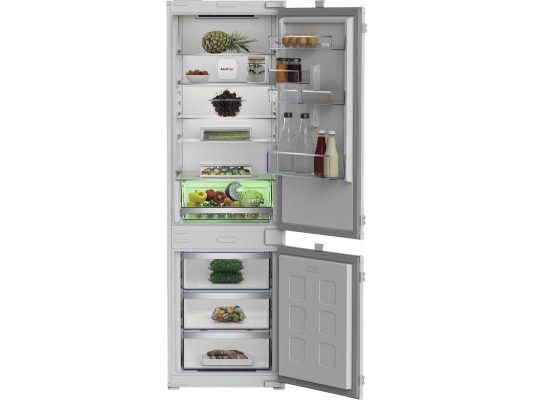 Beko B5BCNA295HS, 270 L, SN-T, 3,5 kg/24t, D, Frisk zone, aflukke, Hvid