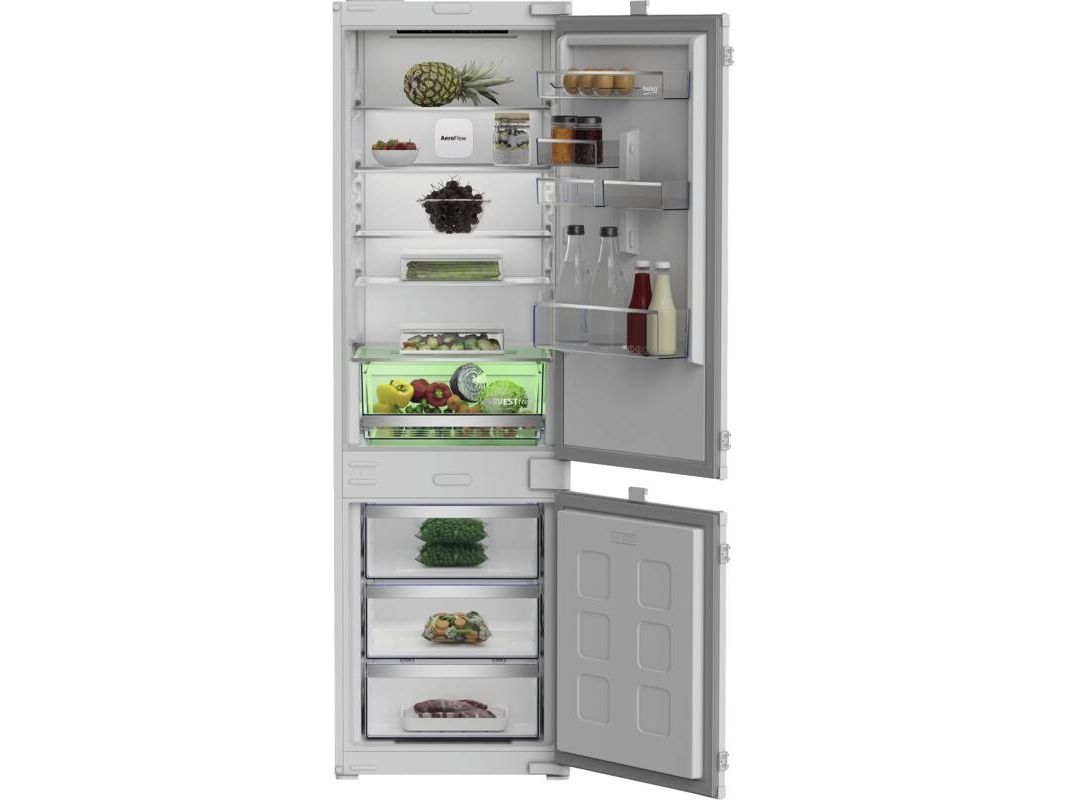 Beko B5BCNA295HS, 270 L, SN-T, 3,5 kg/24t, D, Frisk zone, aflukke, Hvid