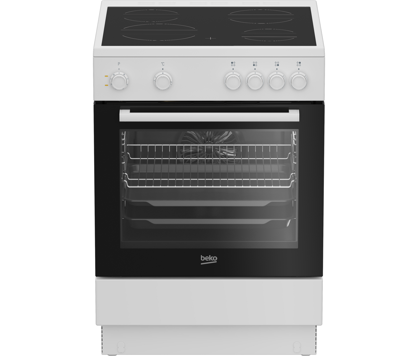 Beko FBE67000WDS Keramisk Komfur