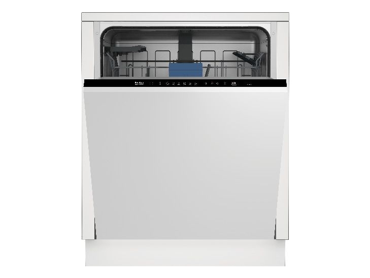 Beko b300 BDIN36440, Fuldt indbygget, Fuld størrelse (60 cm), Berøring, 1,5 m, Rustfrit stål, 14 kuverter