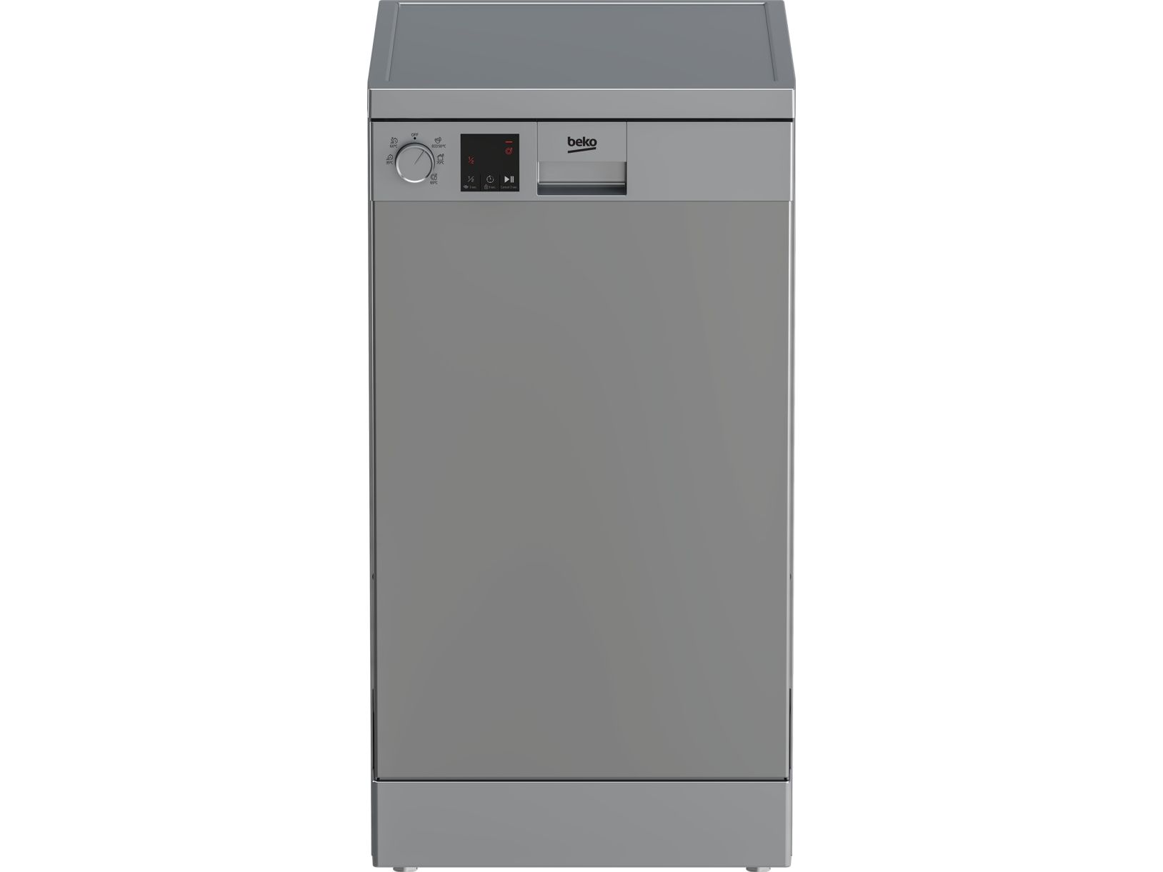 Beko 8690842767593 - Opvaskemaskine - Sølv