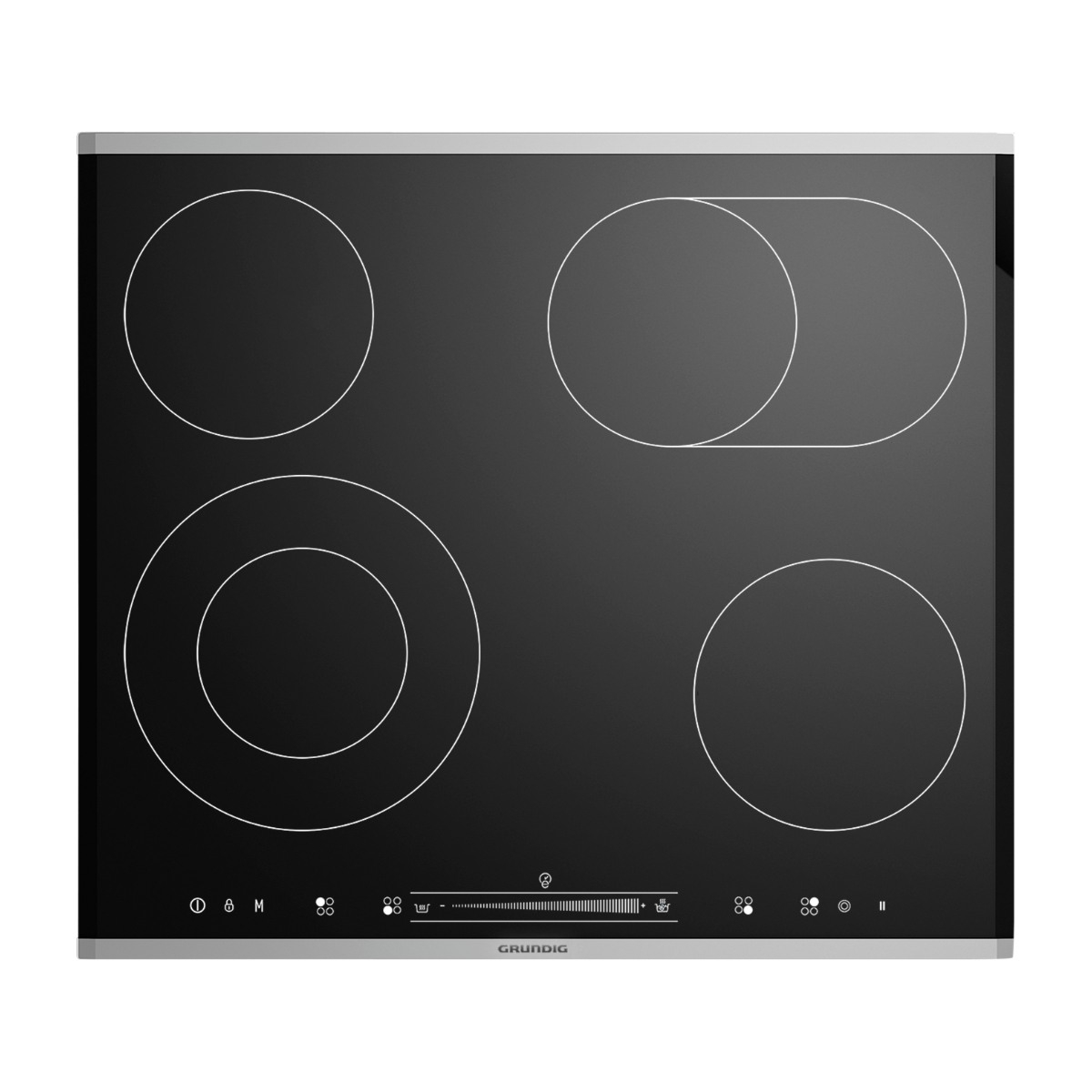 Grundig GR5500 Giev 624430 X keramisk kogeplade billede 1