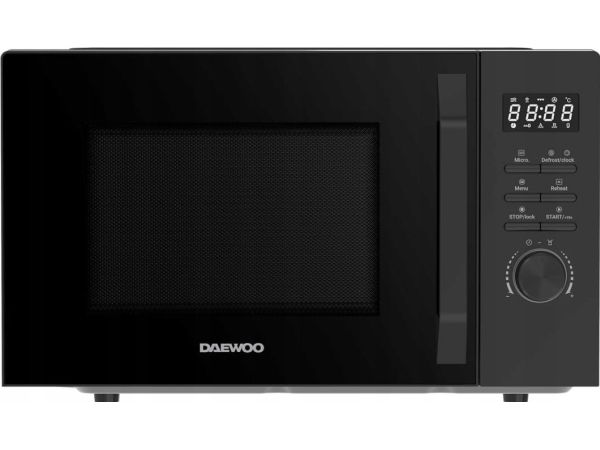 Daewoo mikrobølgeovn MD-FC206SB 20L/700W bk billede 1