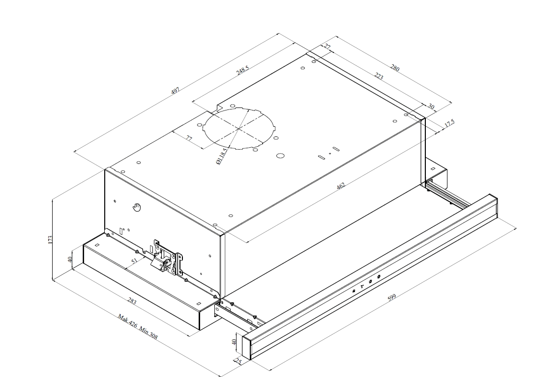 Silverline SM 1143 HV billede 2