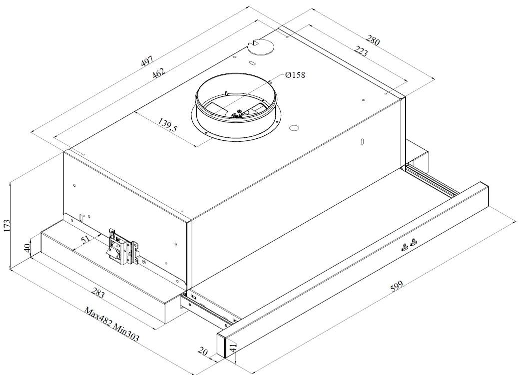 Silverline SC 1153 RF FREJ billede 2