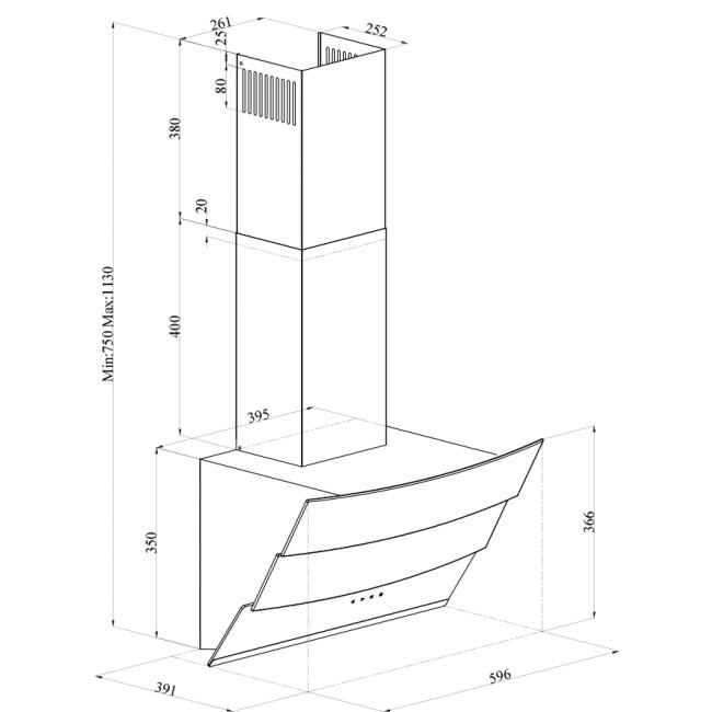 Silverline JH 321-60 SR billede 2