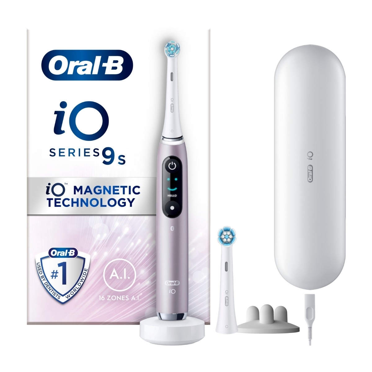 Oral-B Eltandbørste iO9S Rose Quartz billede 1
