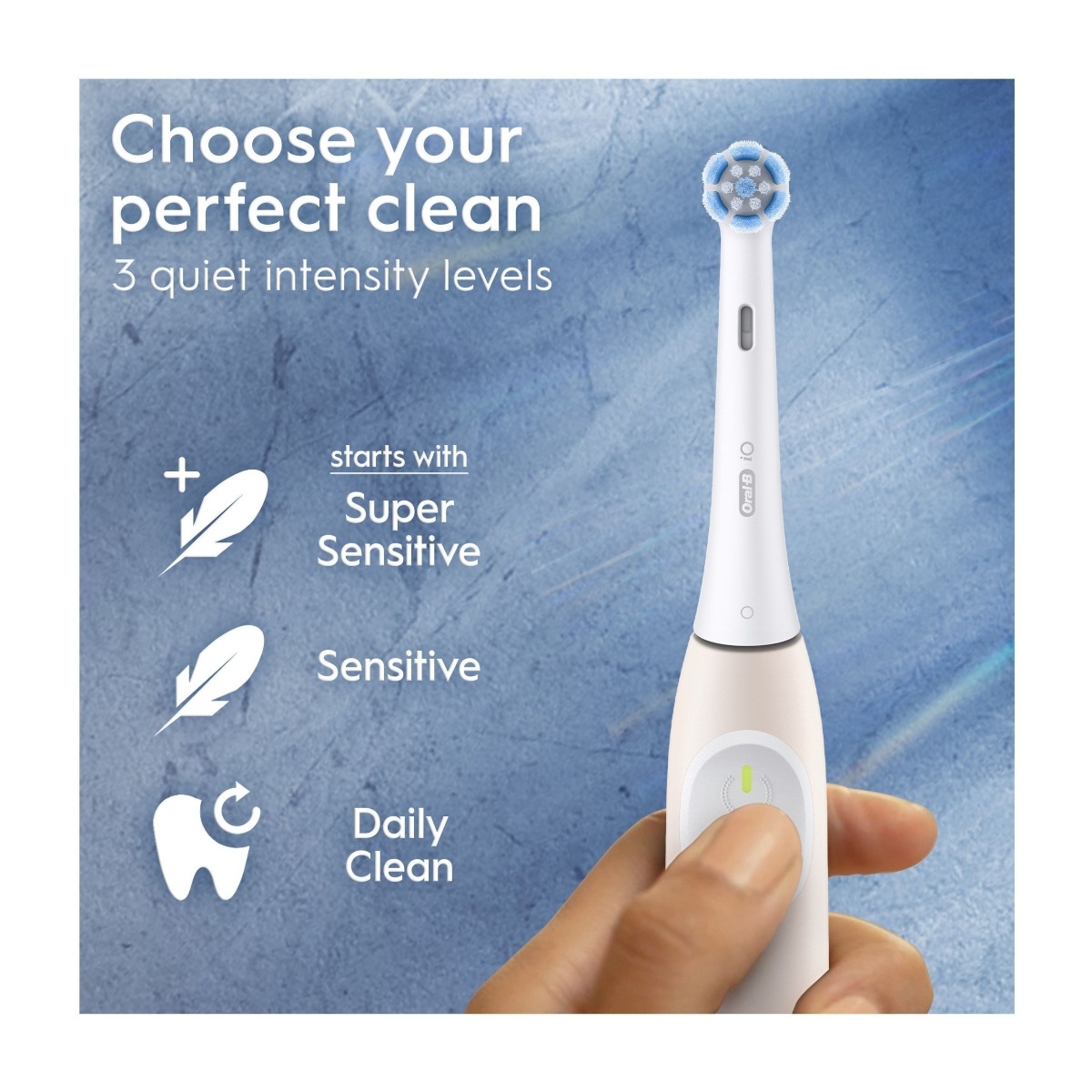 Oral-B Eltandbørste iO2 Calm Pink billede 4