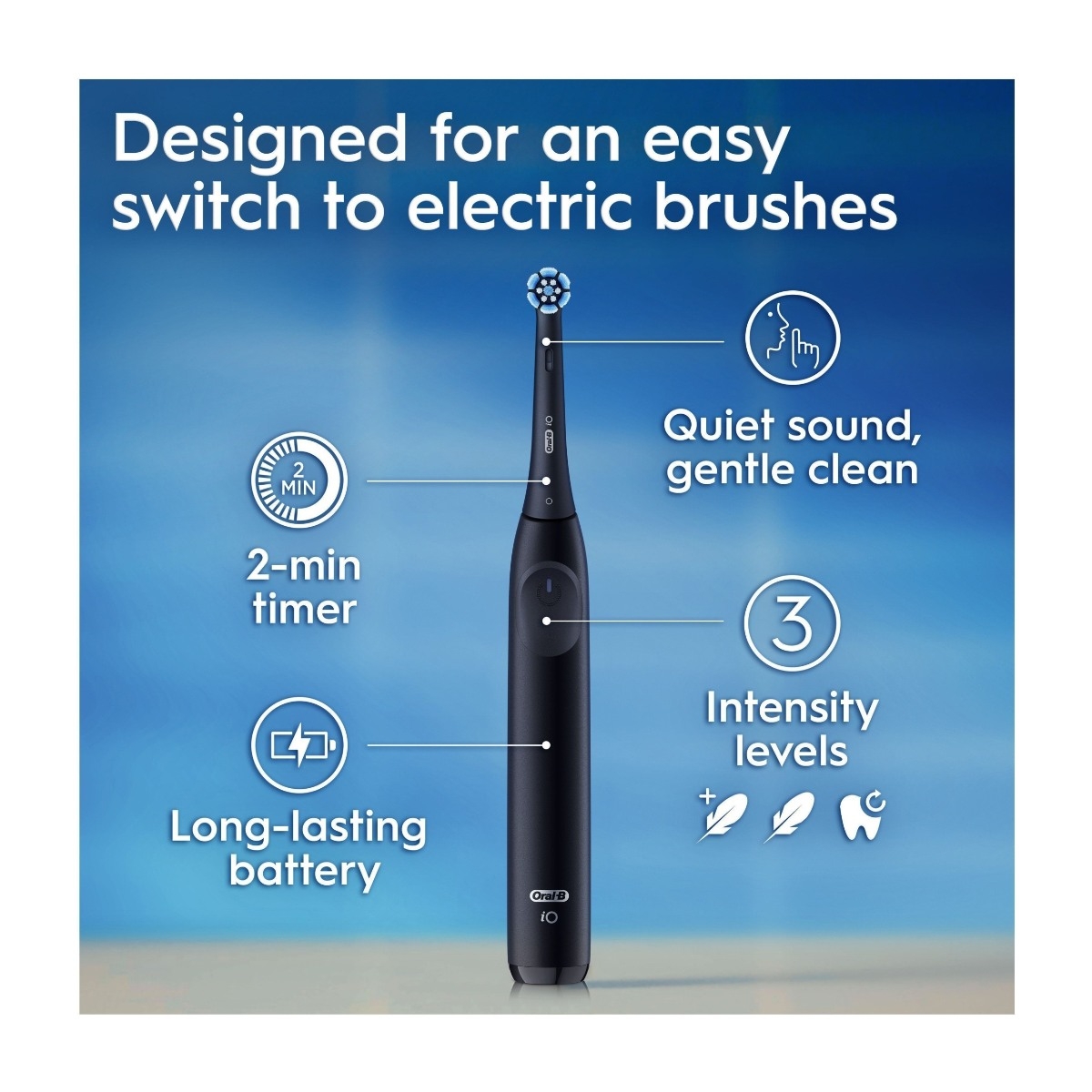 Oral-B Eltandbørste iO2 Night Black billede 2